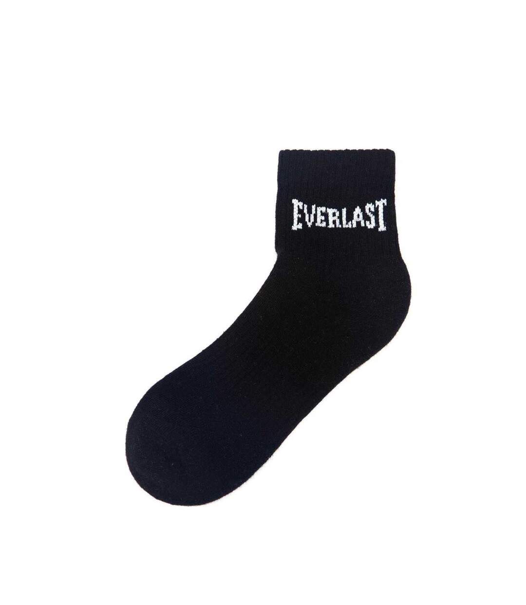 Lot De 3  Chaussettes Homme Noir Everlast-2
