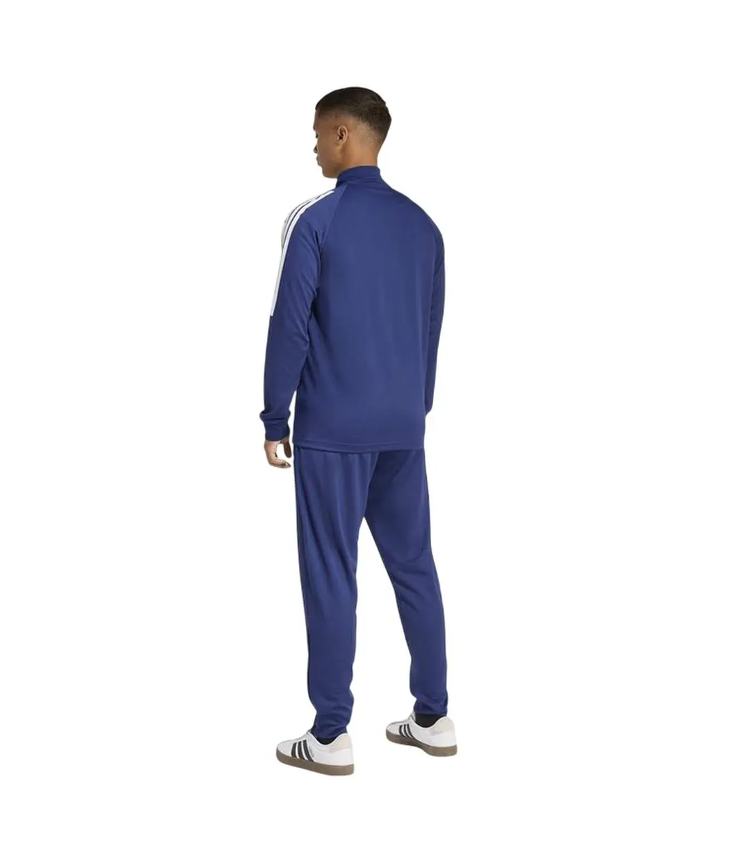 Ensemble De Survêtement Sereno Homme Bleu Marine Blanc Adidas-4