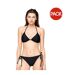 Lot De 2  Ensemble Maillots De Bain 2 Pièces Femme Noir 4F-2