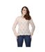 Pull femme manches longues - Couleur jaune - Casual