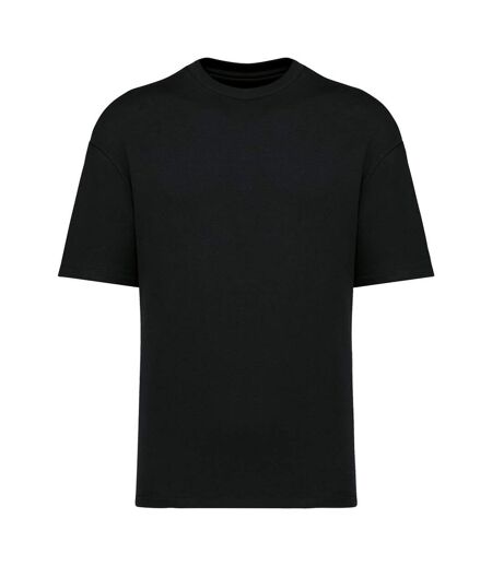 Native Spirit Mens French Terry T-Shirt (Black)