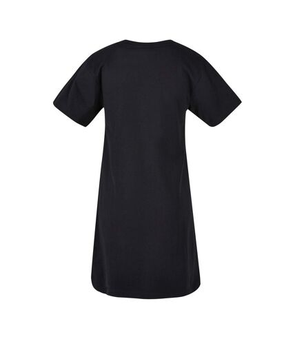 Build Your Brand Womens/Ladies T-Shirt Dress (Black) - UTRW8948