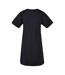 Build Your Brand Womens/Ladies T-Shirt Dress (Black) - UTRW8948