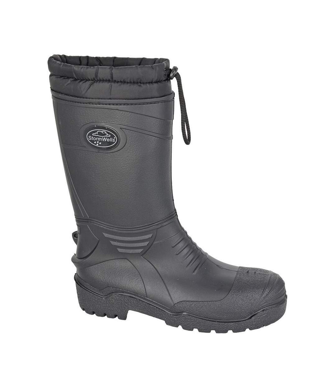 Bottes de pluie polar adulte noir StormWells-1