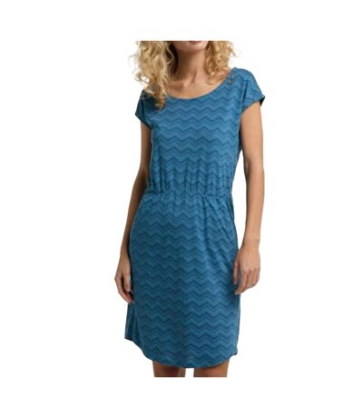 Robe Bleu Femme Ragwear Lilithe Chevron - L