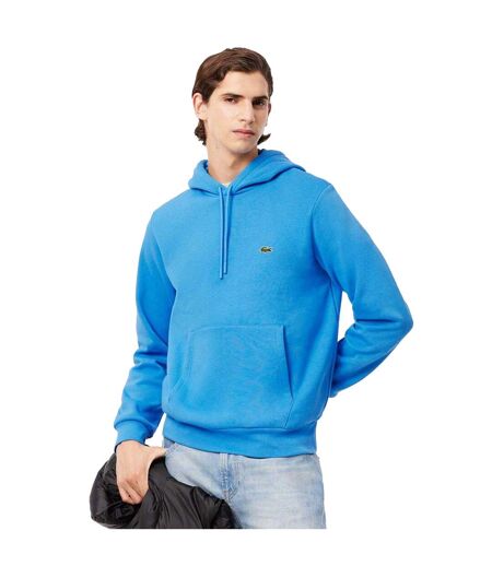 Sweat À Capuche Homme Bleu Lacoste