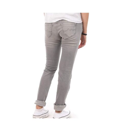 Jean Slim Gris Clair Femme Pepe jeans Katha - 28