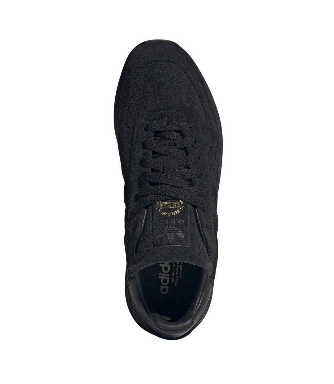 Mens Originals Xlg Leather Trainers Black Adidas-4