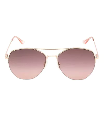 Lunettes De Soleil Motif/style Fumée Homme Taille Unique Rose Doré Calvin Klein