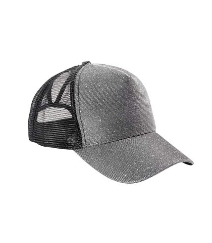 Result Headwear Mens Core New York Sparkle Cap (Silver)