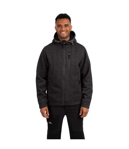 Mens Truther Marl Jacket Black Trespass