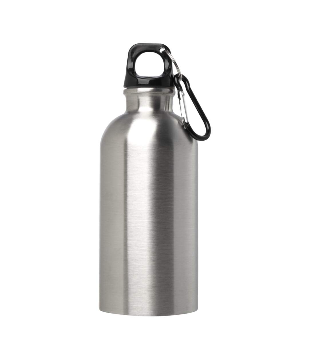 Stainless Steel Single Wall 400ml Water Bottle One Size Silver Floso-3