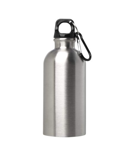 Stainless Steel Single Wall 400ml Water Bottle One Size Silver Floso