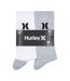 Pack Of 6  Mens Crew Socks  Multicoloured Hurley-2