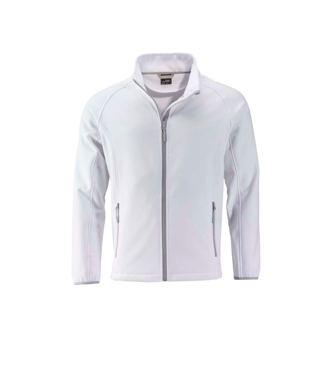 Veste softshell coupe-vent déperlante homme JN1130 - blanc