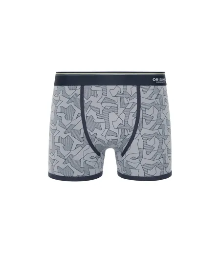 Boxers Spherigon Homme Vert Bleu Crosshatch
