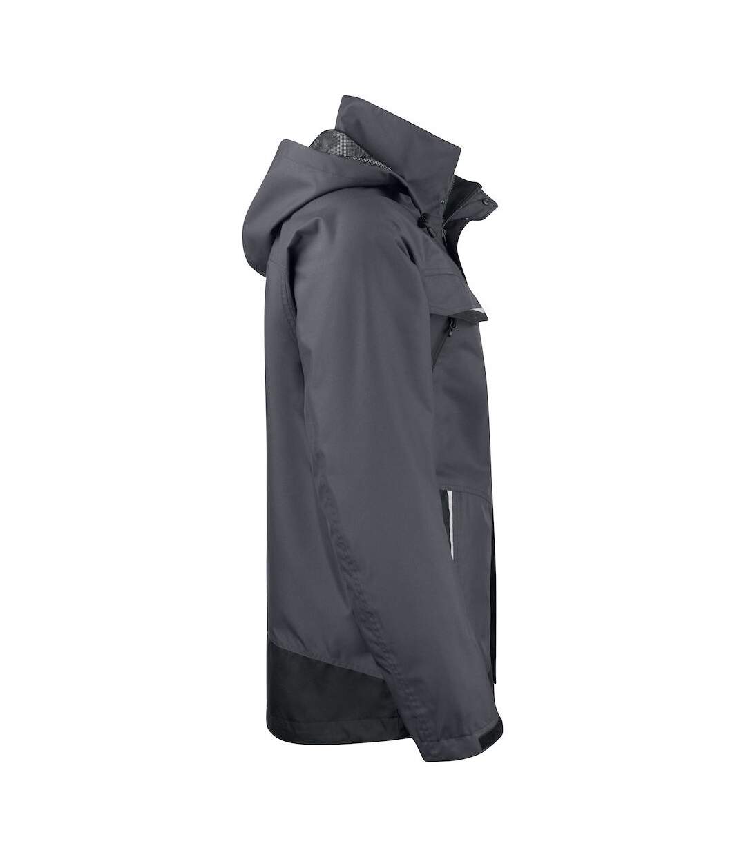 Projob Mens Waterproof Padded Jacket (Gray)