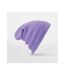 Bonnet Adulte Violet Clair Beechfield-2