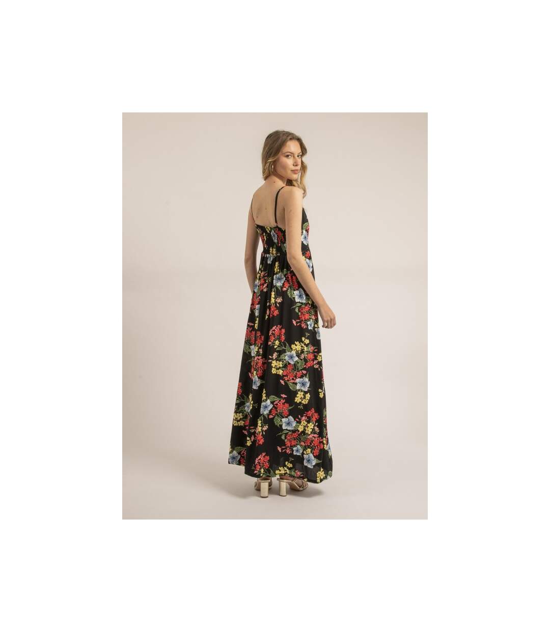 Robe longue motifs ITALIKA - Dona X Lisa-2