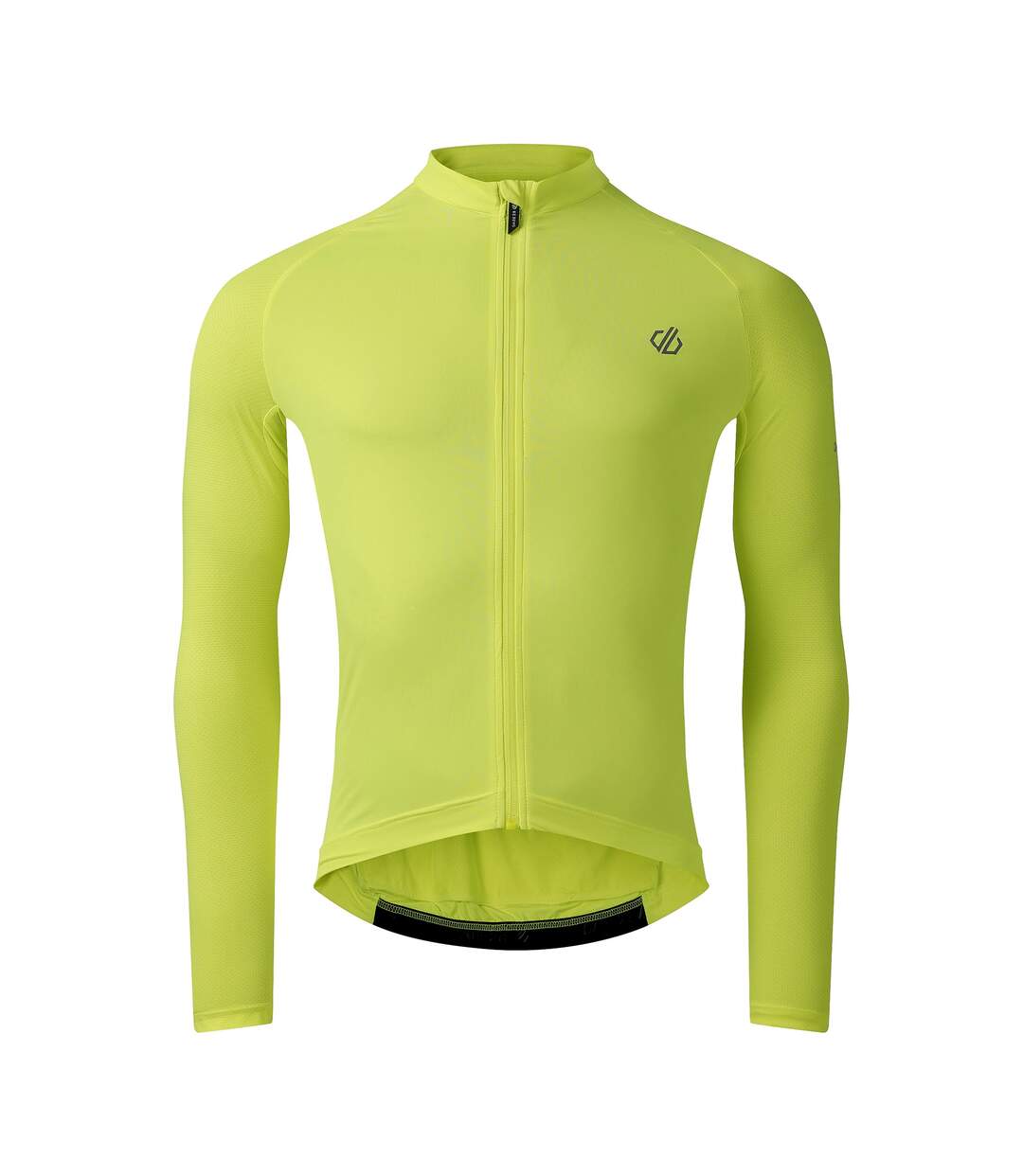 Maillot De Cyclisme Manches Longues Lightning Homme Jaune Fluo Dare 2B-2