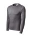 T-shirt Manches Longues Pride Homme Gris Malfini-3