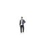 Blouson Aviateur Motif/style Uni Homme Gris Foncé Brave Soul-1