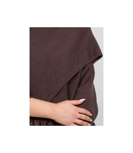 Pull court base croisée et manches chauve-souris KENDY - Dona X Lisa