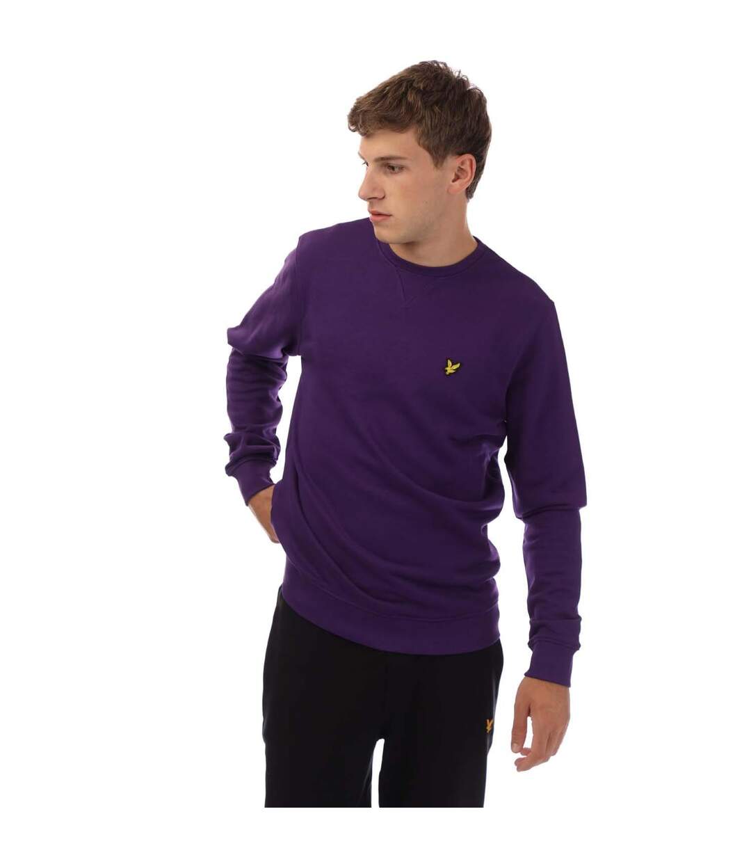 Sweat Homme Violet Lyle & Scott-1