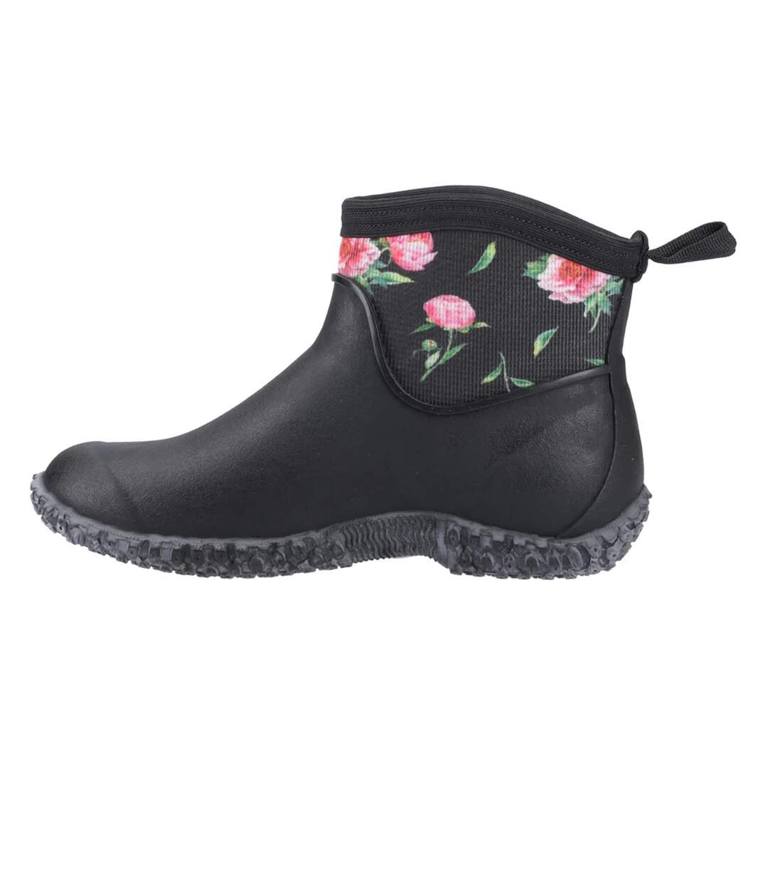 Womens/ladies muckster ii all purpose ankle boots black/peony Muck Boots-4