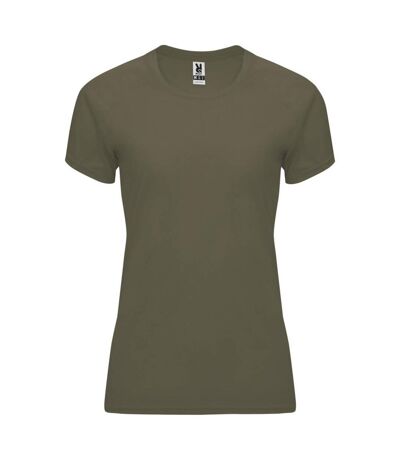 T-shirt bahrain femme vert kaki Roly Roly