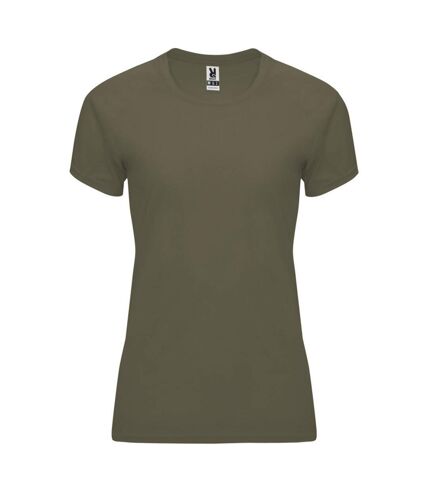 T-shirt bahrain femme vert kaki Roly Roly