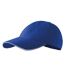 Casquette De Baseball Motif/style 6 Panneaux Bleu Malfini-3
