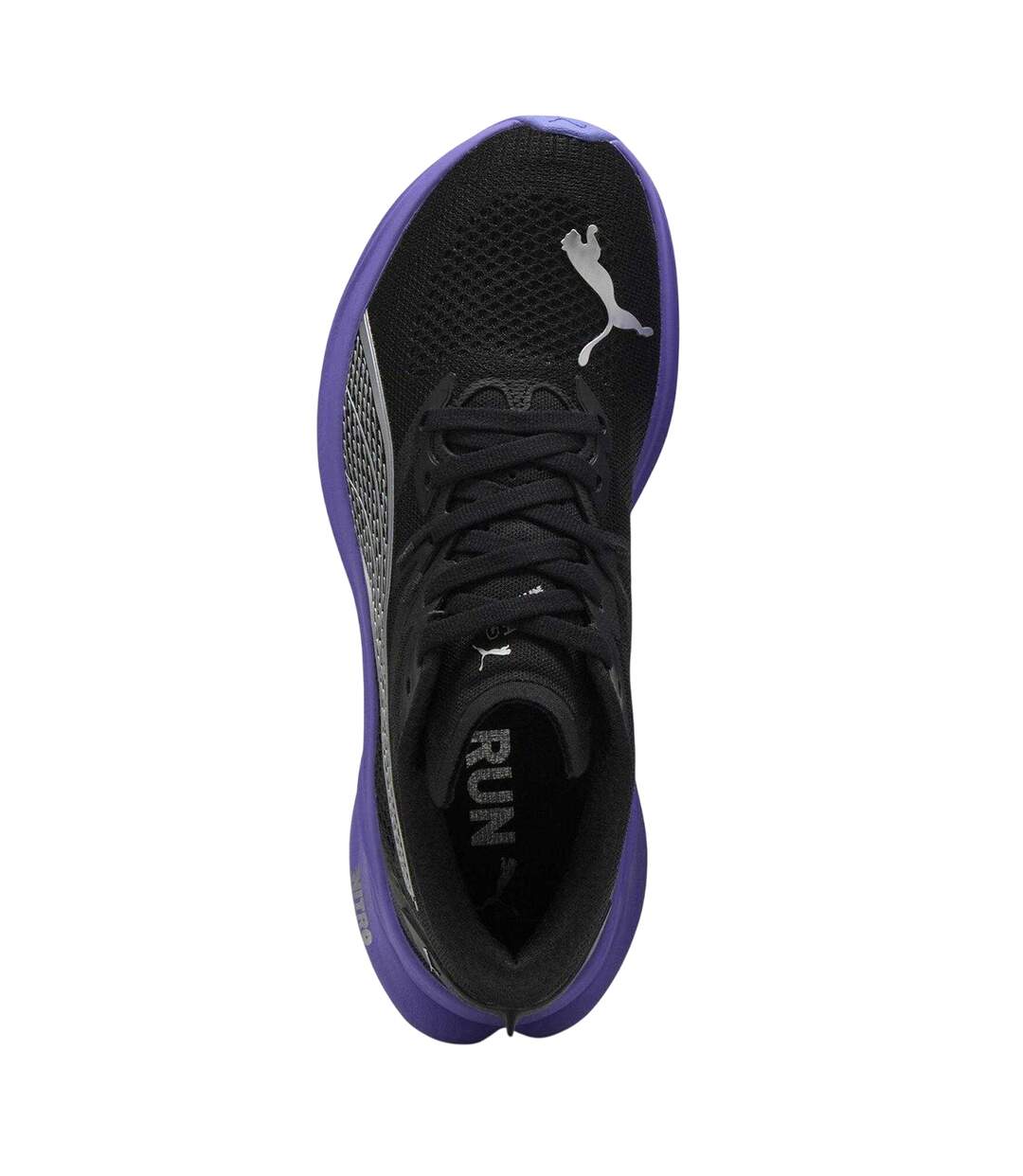 Womens/ladies Nitro 3 Fade Shoes Black Puma-3
