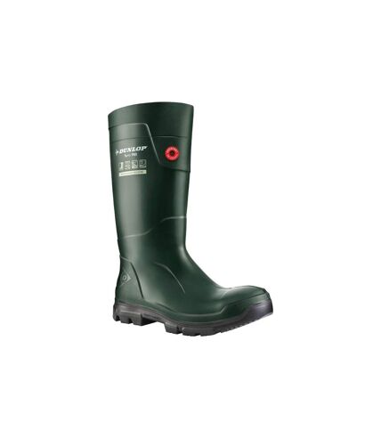 Unisex adult terra pro safety wellington boots green Dunlop