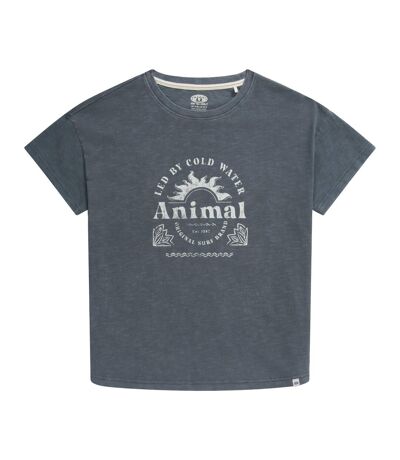 Animal Womens/Ladies Phoenix Natural T-Shirt (Petrol) - UTMW2798