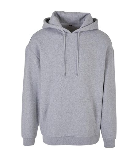Sweat À Capuche Homme Gris Chiné Build Your Brand