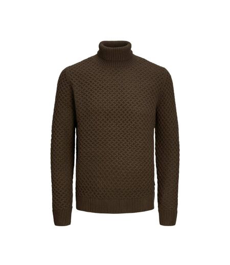 Pull Col roulé Marron Homme Jack & Jones Roll Neck - L