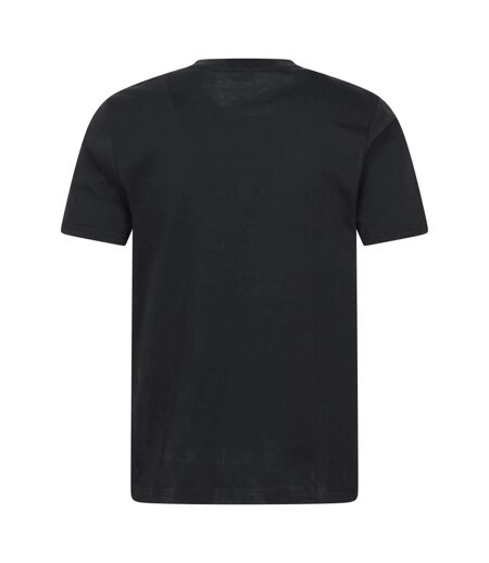 T-shirt Manches Courtes Scotland Homme Noir Mountain Warehouse