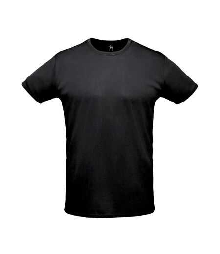 T-shirt Sprint Adulte Noir SOLS