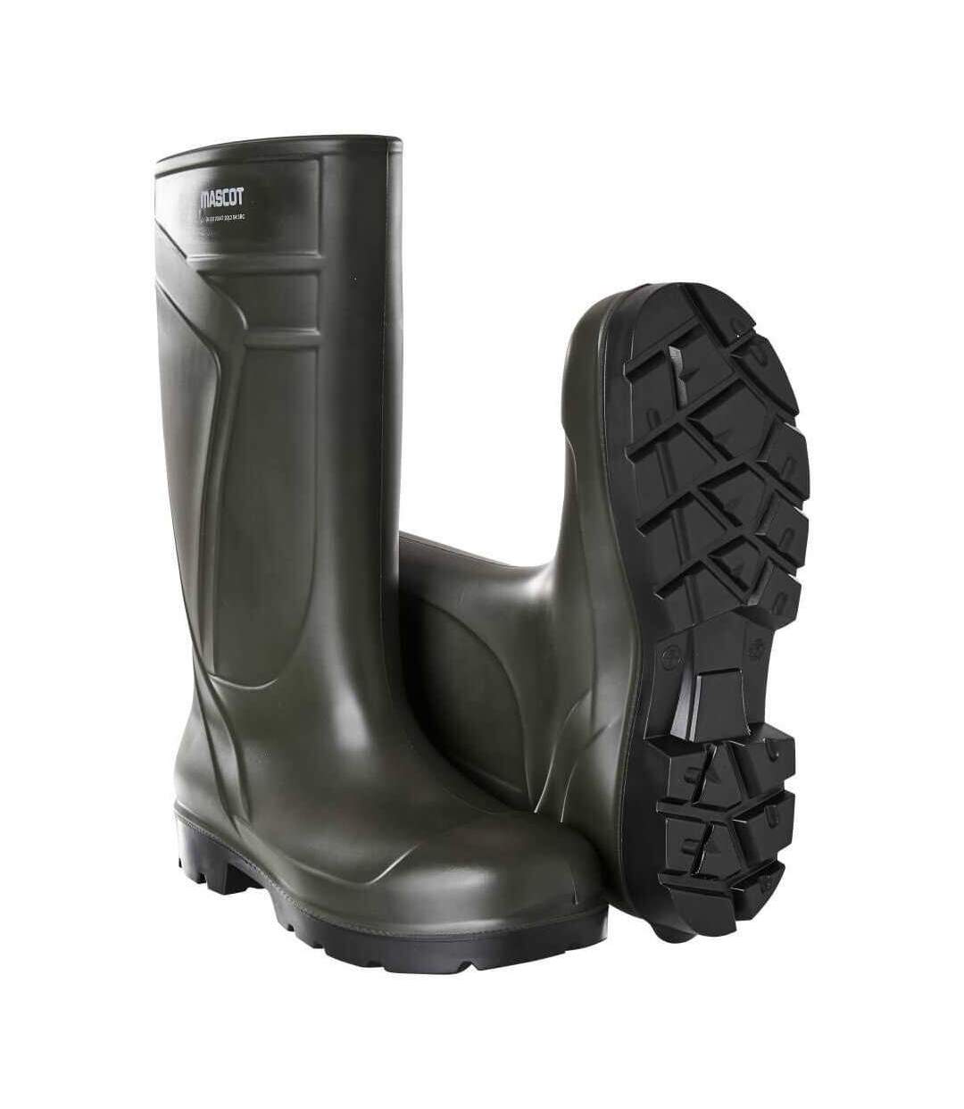 Mens Footwear Cover Safety Boots Dark Olive Mascot-4