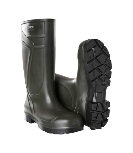 Mens Footwear Cover Safety Boots Dark Olive Mascot