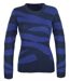 Pull col rond à motif SAVANA3-1