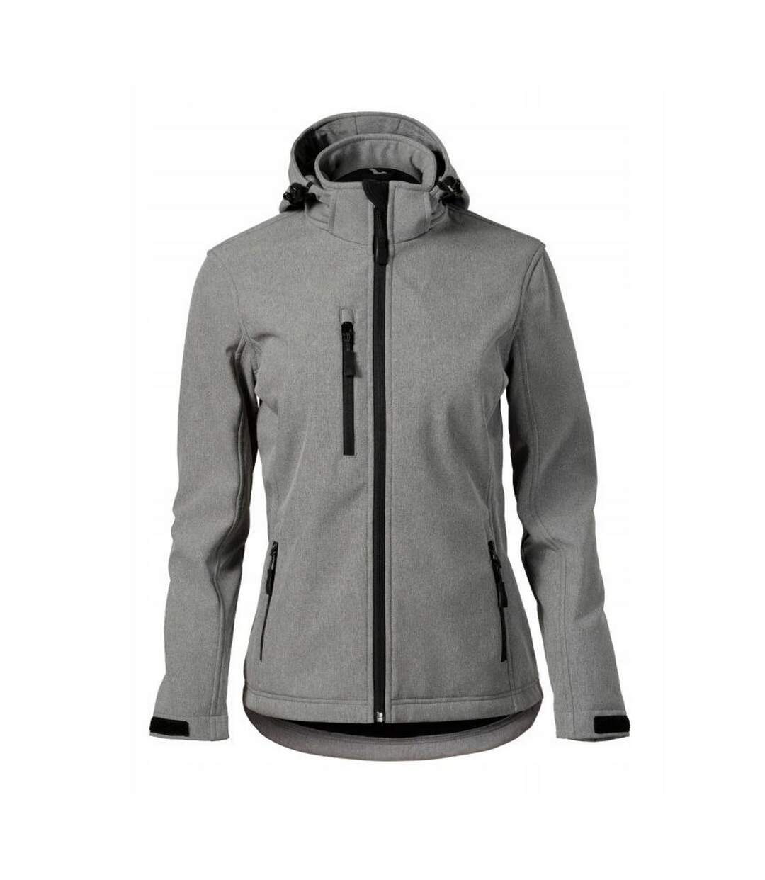 Veste Imperméable Performance Femme Gris Argenté Malfini-1