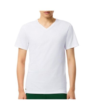 T-Shirt blanc homme lacoste d'intérieur slim fit - m