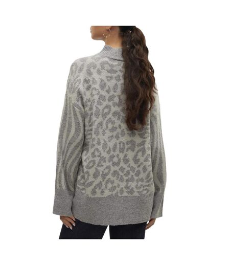 Pull gris femme vero moda mars