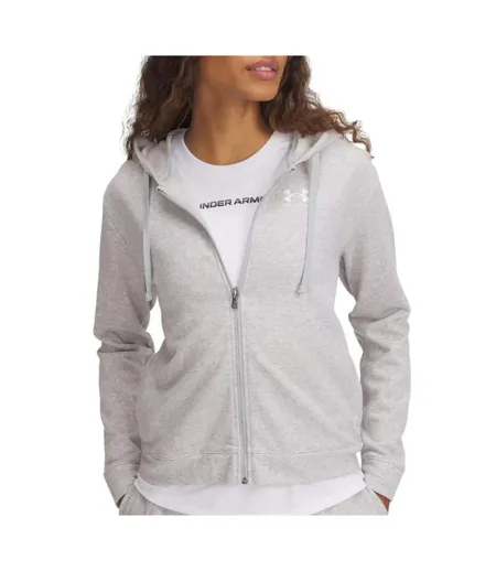 Sweat gris femme under armour rival terry
