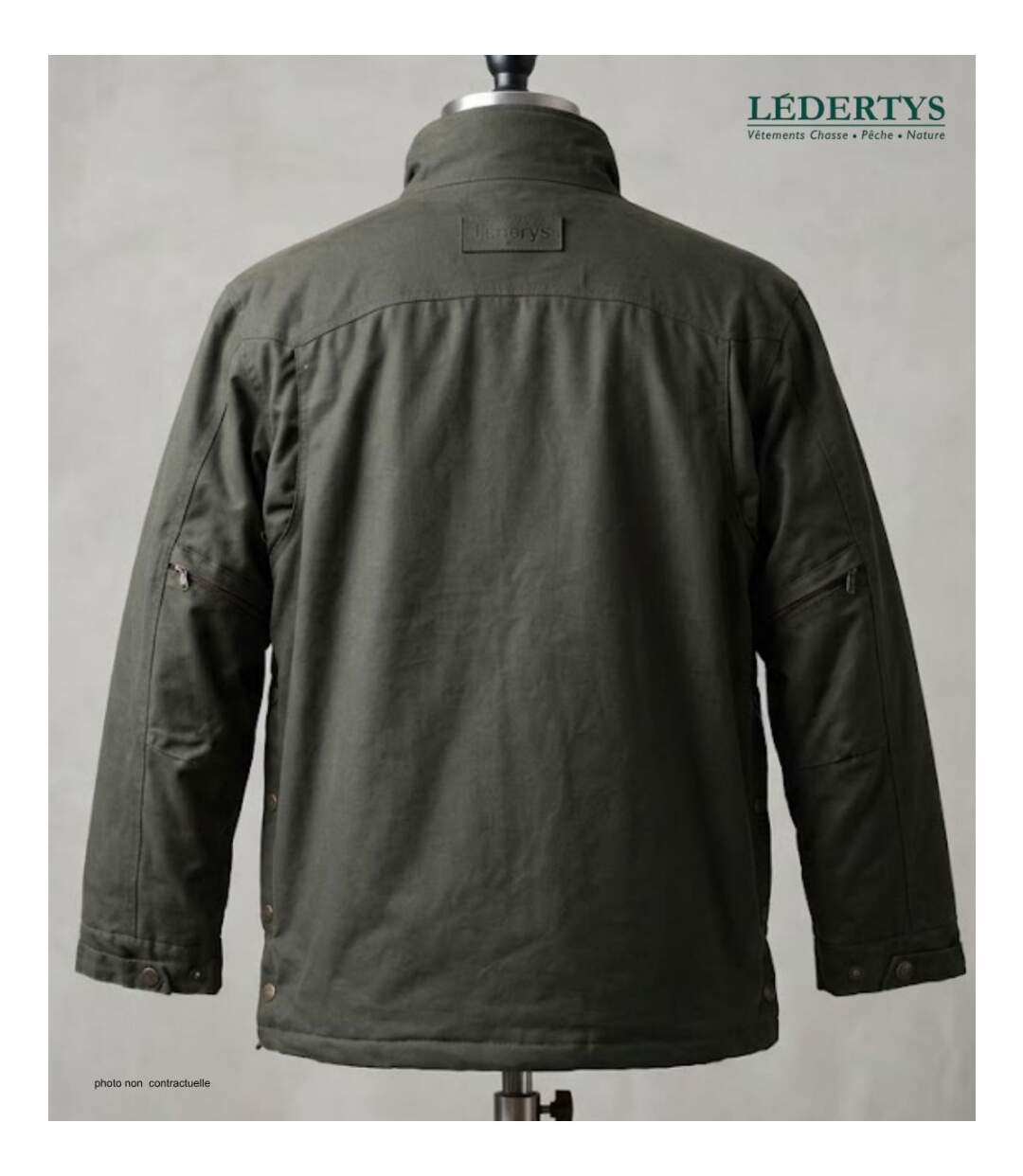 LEDERTYS LY0010 — Veste de chasse imperméable et respirante : la protection totale tout-terrain-4