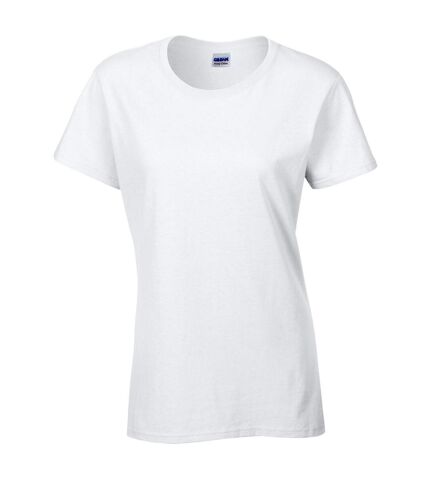 Gildan Womens/Ladies Heavy Cotton T-Shirt (White)