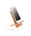 Whippy bamboo mobile phone stand one size wood MidOcean-2