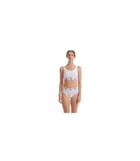 Lot De 3  Maillots De Bain 2 Pièces Motif/style Logo Femme Noir Blanc Gris Adidas